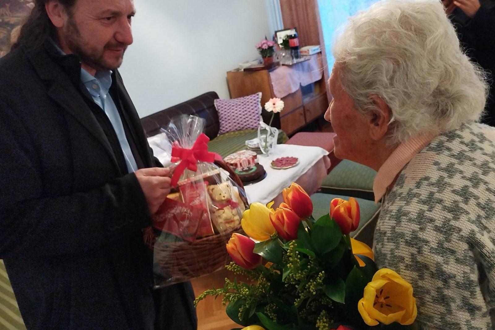 101-годишната баба Куна е най-възрастният жител на Слатина