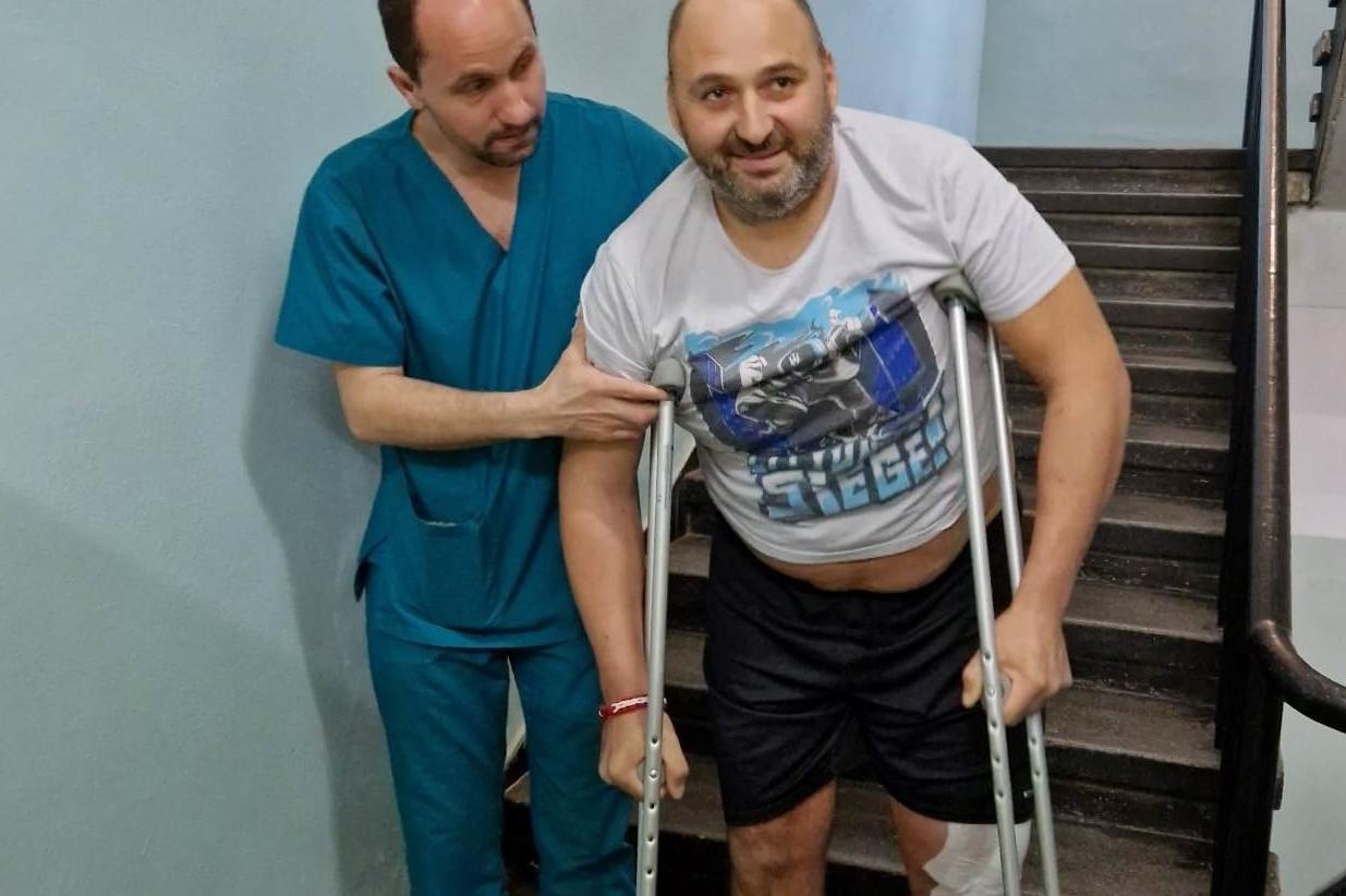 Лекари от ИСУЛ- София спасиха крака на мъж с трансплантирана кост от донор