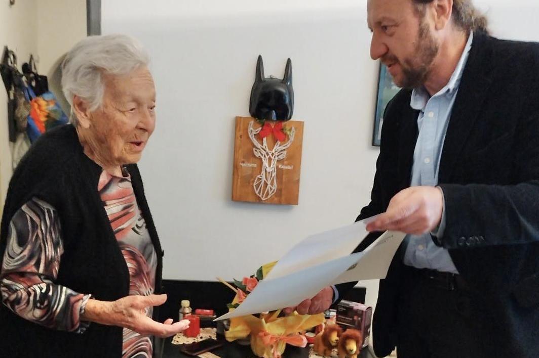 Милена Зашева от Слатина отпразнува 100-годишен юбилей