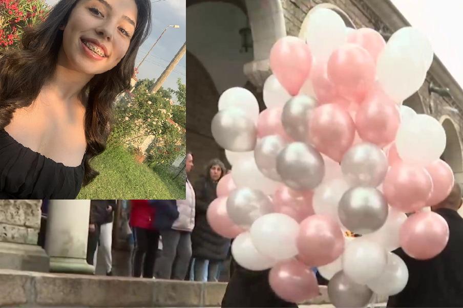 Бели и розови балони полетяха над София в памет на Даная