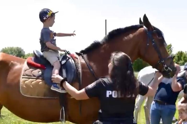 Полицаи на коне, пожарникари и водачи на кучета ще са част от детския празн