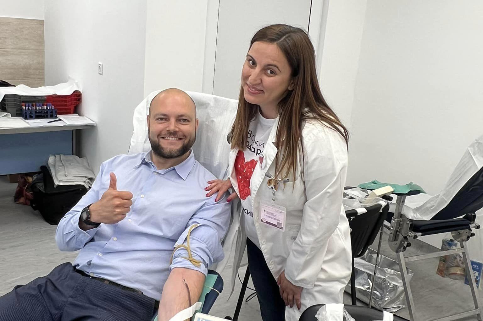 Доброволци дариха кръв в ИСУЛ, за да помогнат на деца с таласемия