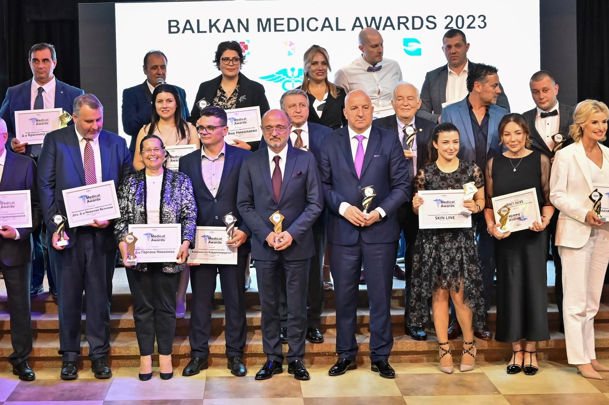 Д-р Д. Пейчинов от ИСУЛ получи Специалната награда на Пациентите на Балкана