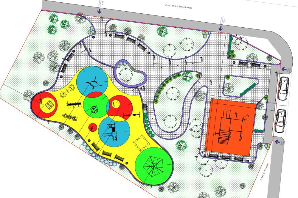 Изграждат нова детска площадка и фитнес на открито в кв. Малинова долина