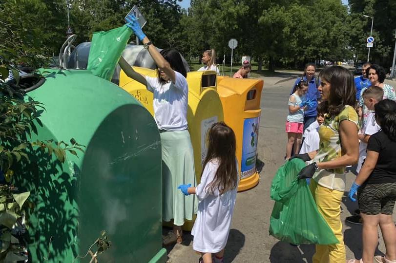 Деца и кмет обединиха усилия за по-чист парк „Дружба“