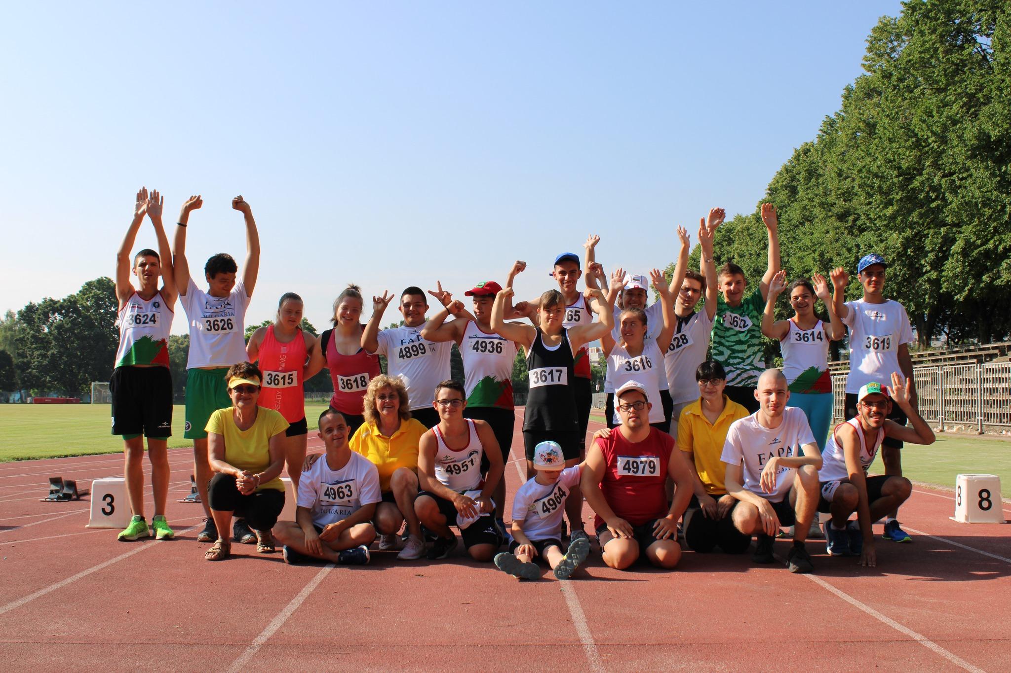 В София се проведе първото държавно по лека атлетика за хора с интелектуалн