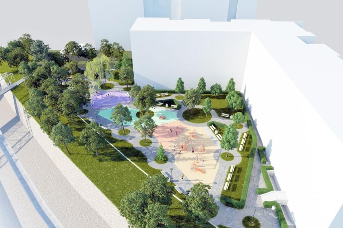 Изграждат нова зелена зона за отдих в столичния Възраждане (СНИМКИ)