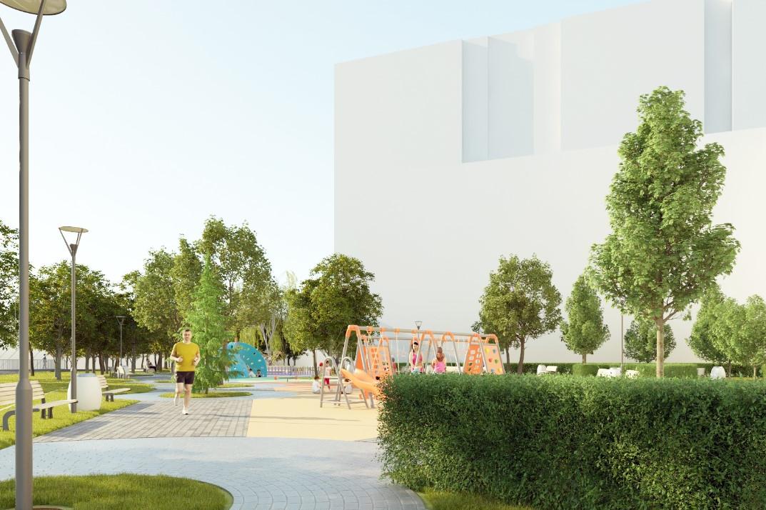 Изграждат нова зелена зона за отдих в столичния Възраждане (СНИМКИ)