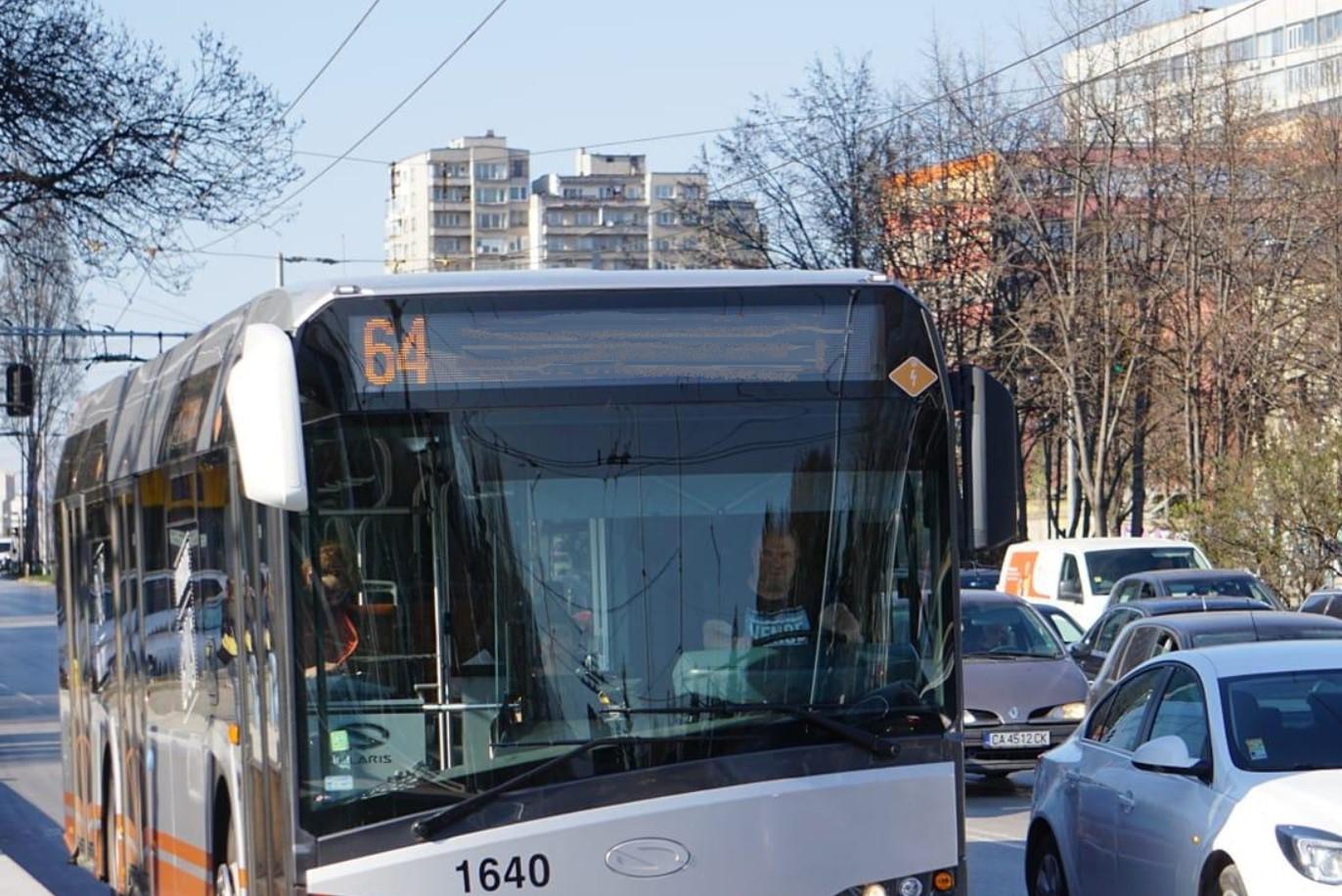 Променят се маршрутите на автобуси № 64, 66, 68  и 98