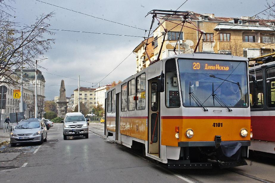 Трамвай 20 ще се движи за ден с променен маршрут