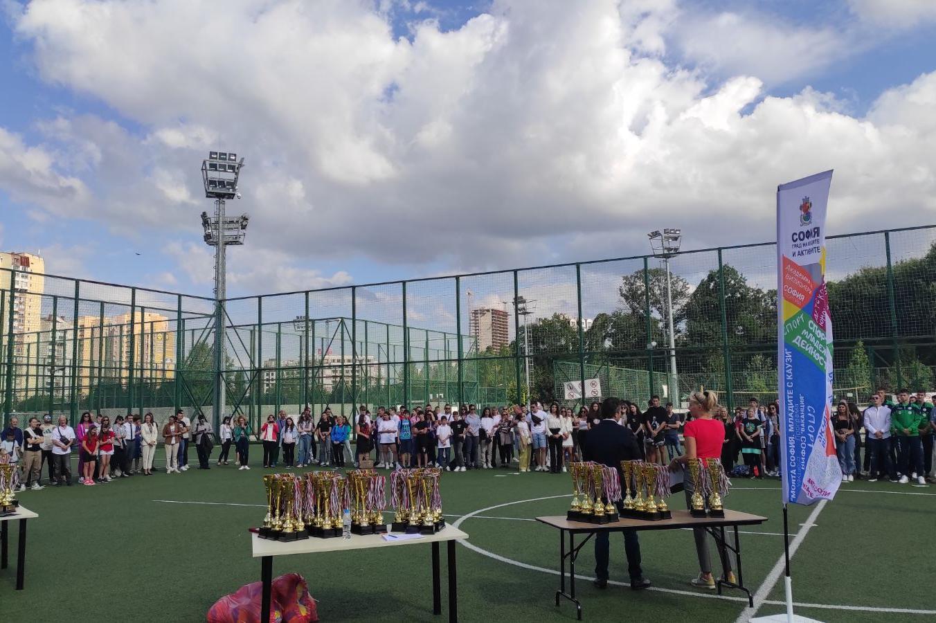 В Европейската седмица на спорта: Наградиха училищни отбори от столичния „Н