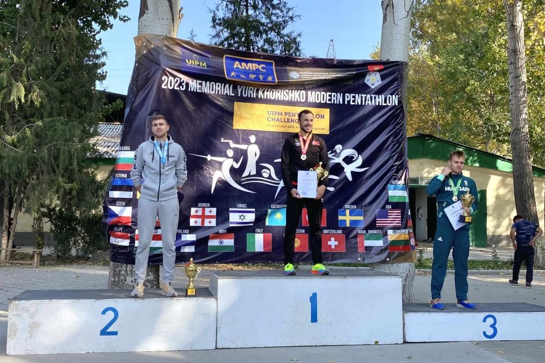 Успех: Петобоецът Тодор Михайлов със сребро на олимпийската квалификация в 