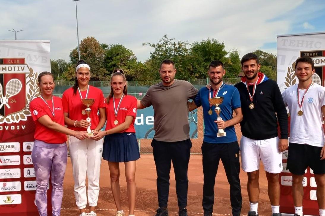 Пълно софийско надмощие на Държавното първенство по тенис в Пловдив
