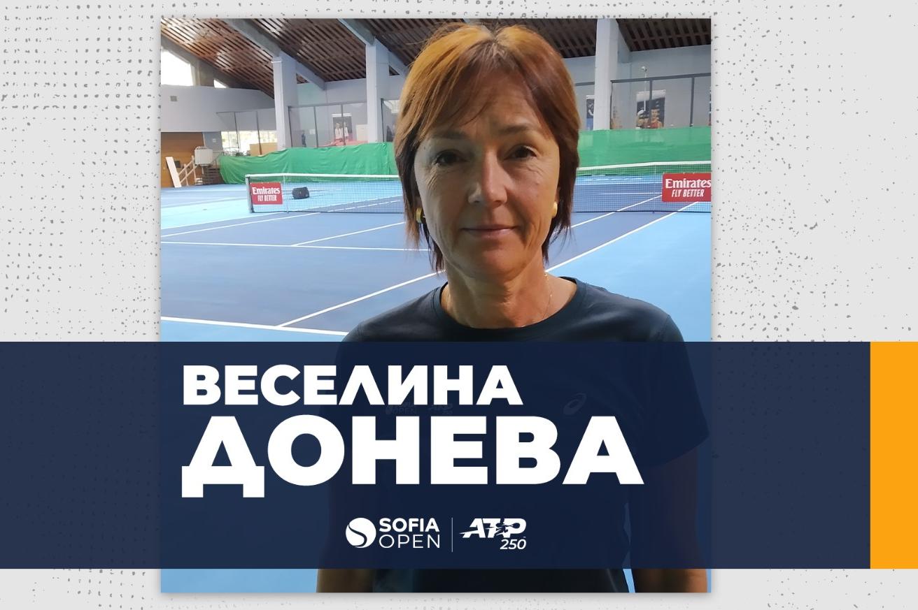 Главният съдия на Sofia Open 2023 дава интервю на феновете