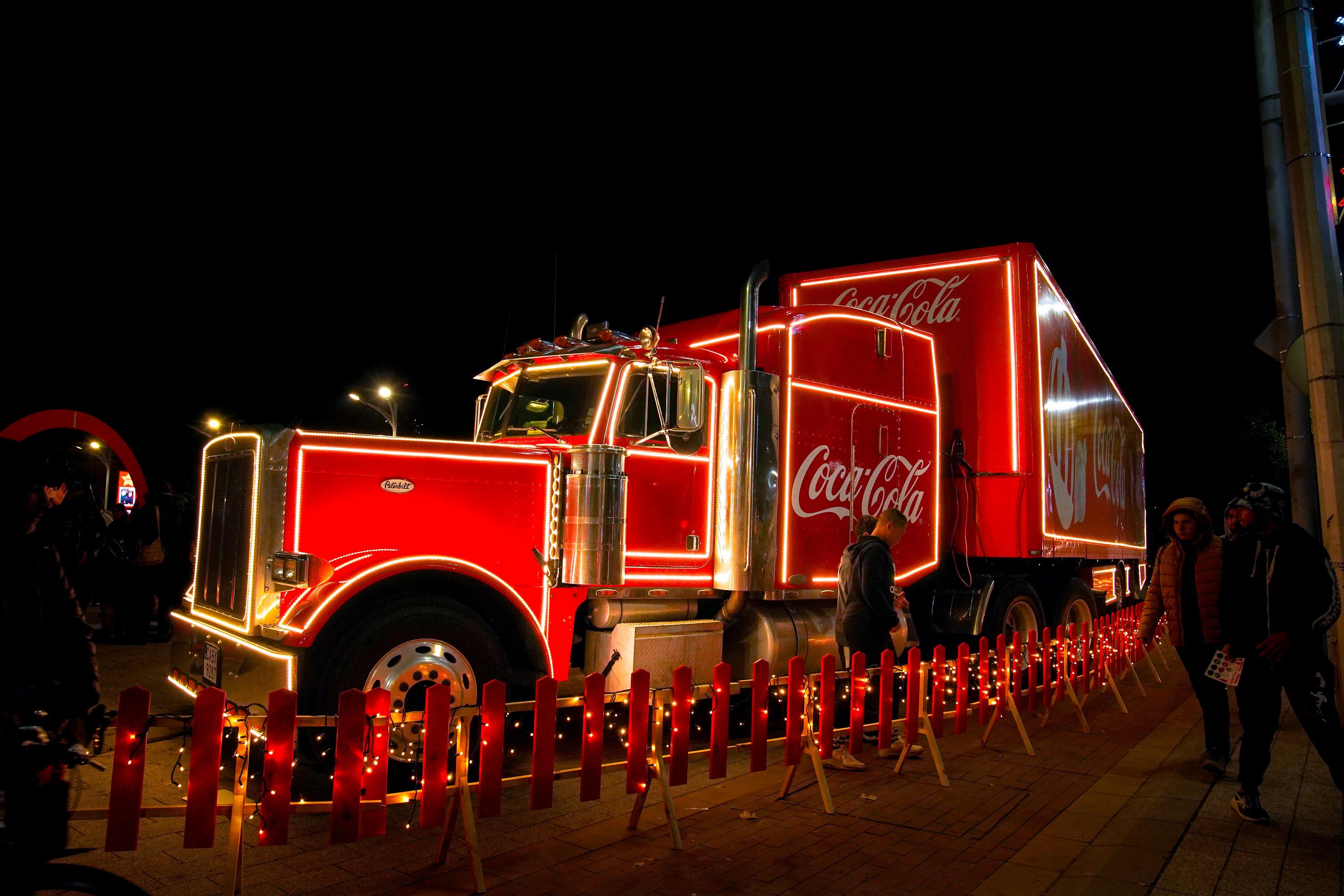 19-метровият приказен камион на Coca-Cola ще бъде в София от 20 до 23 декем