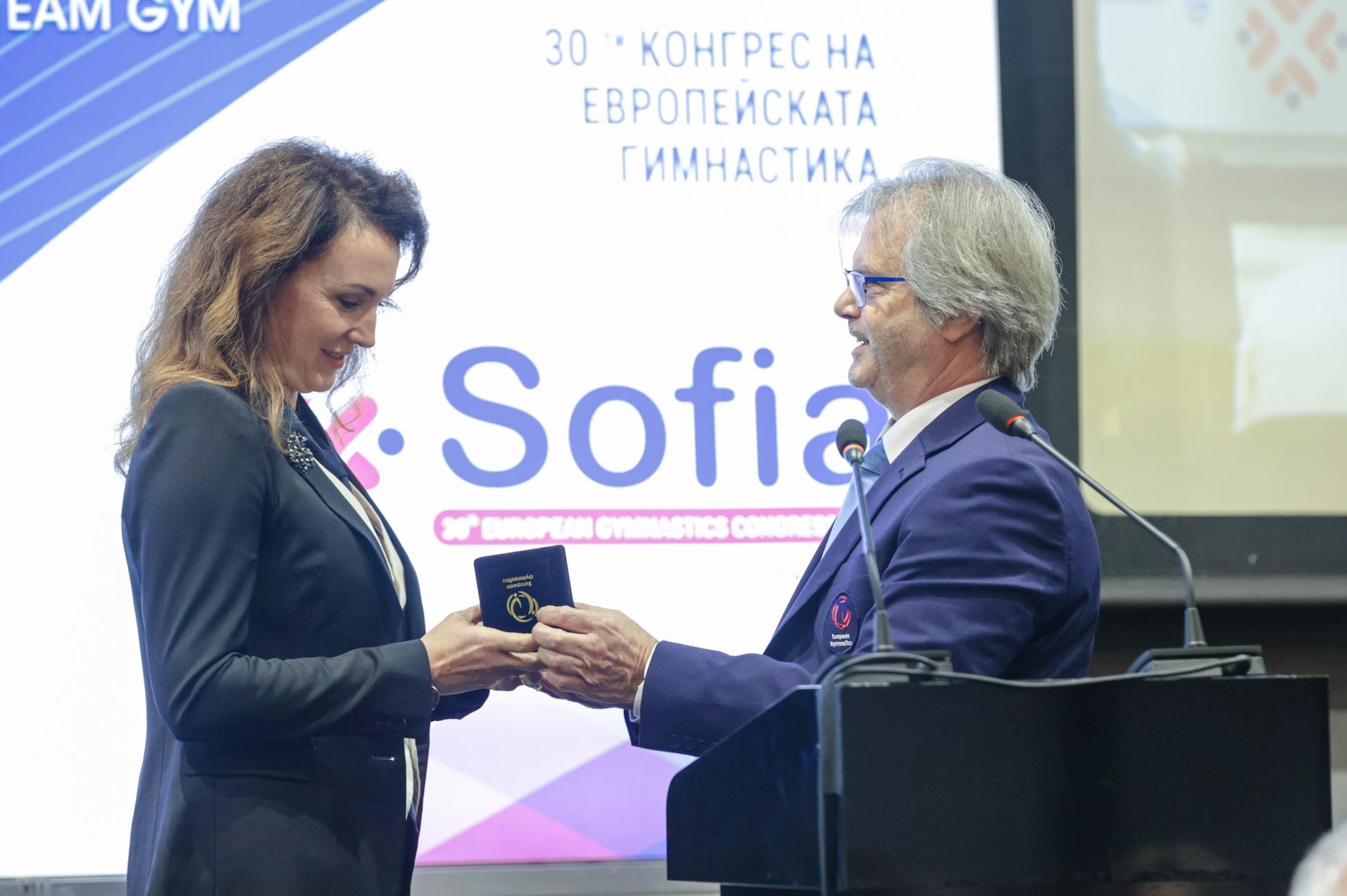 Кметът на София Васил Терзиев откри конгреса на Европейската гимнастика в С