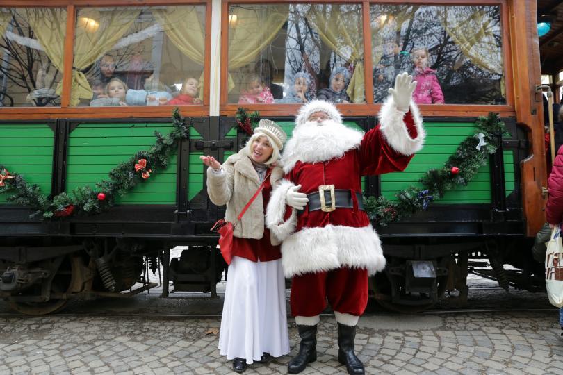 Коледен ретро трамвай тръгва в центъра на София