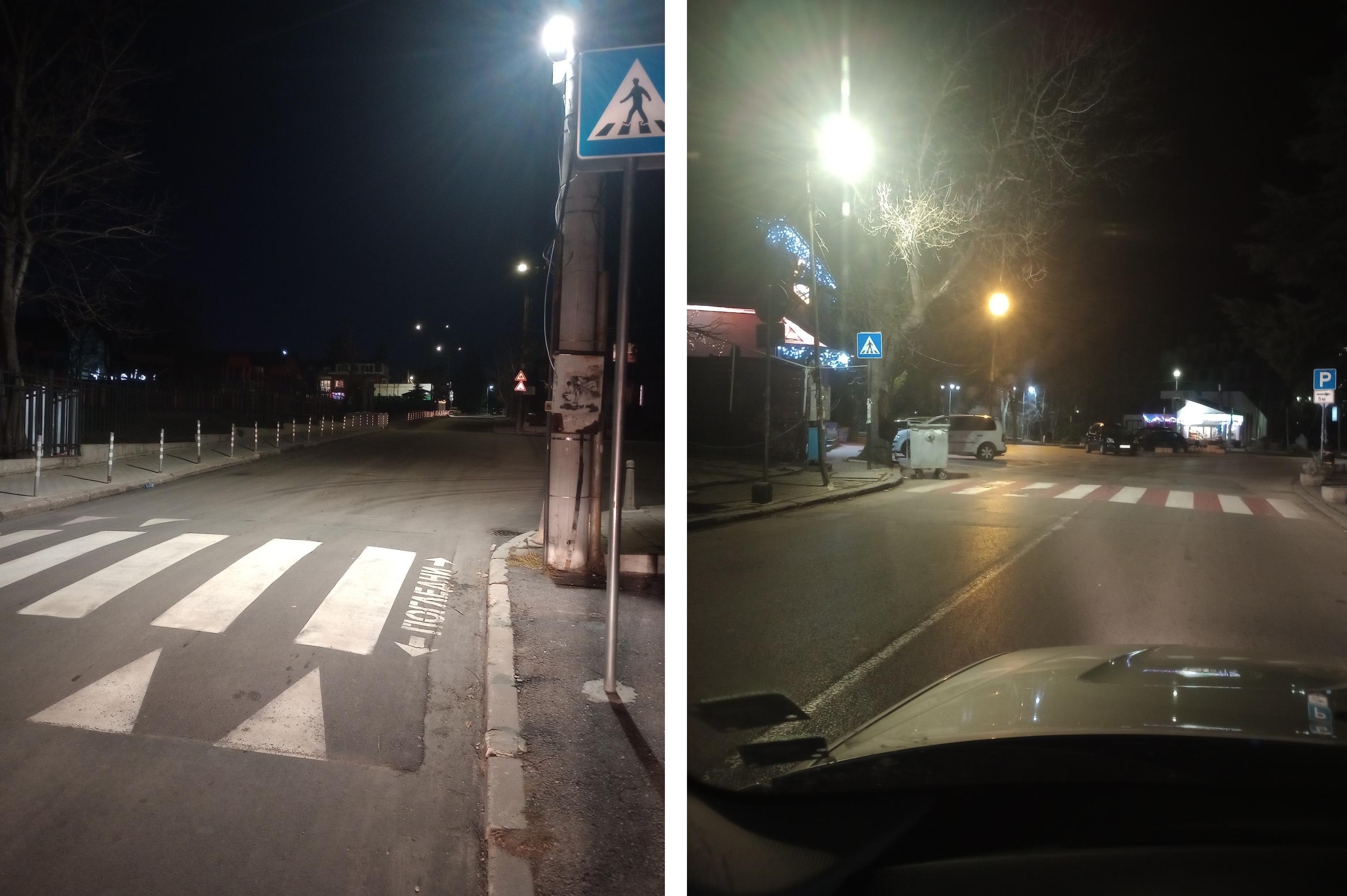 13 пешеходни пътеки в Банкя вече са осветени