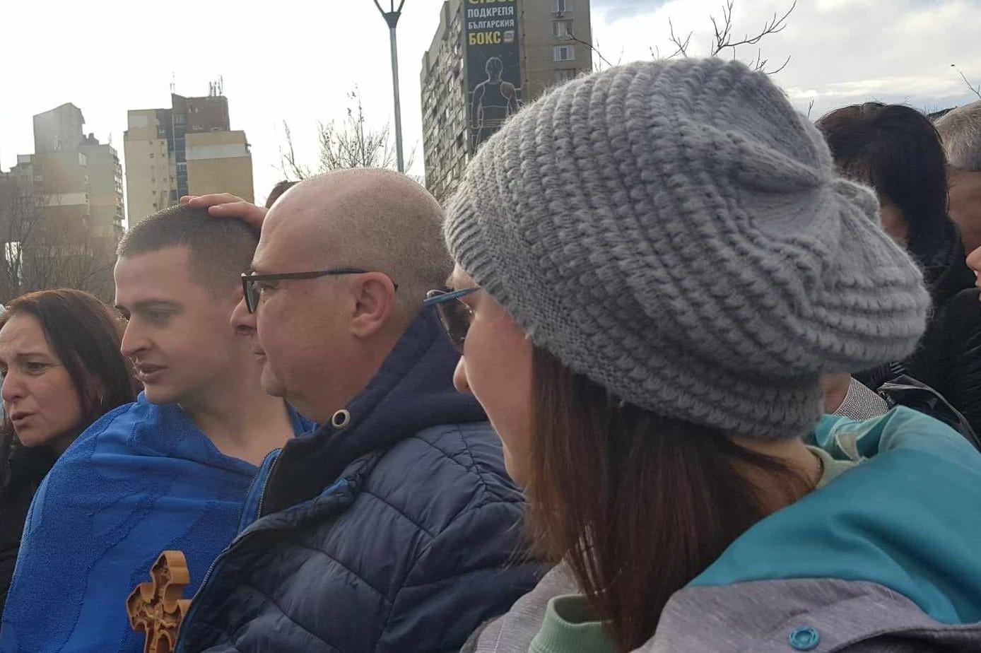 20-годишният Любомир Мутафчийски хвана Богоявленския кръст в София