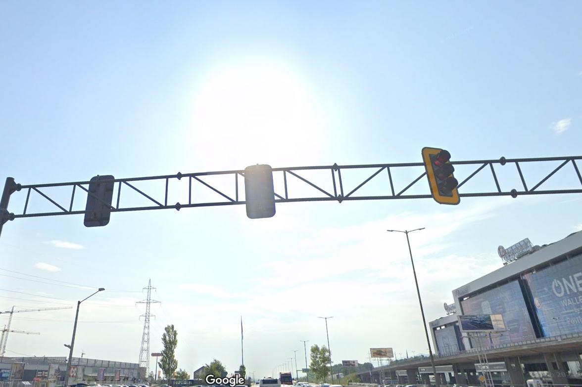 Премахнат светофарът при 41-и км на Софийския околовръстен път
