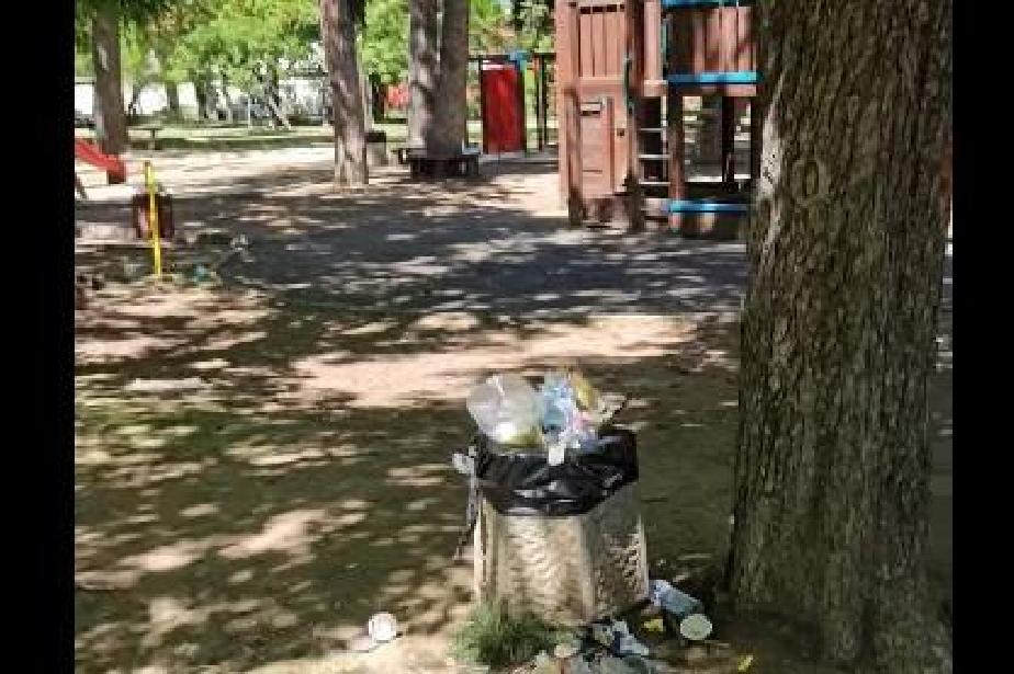 Кой трябва да изхвърля кошчетата от парковете в София?